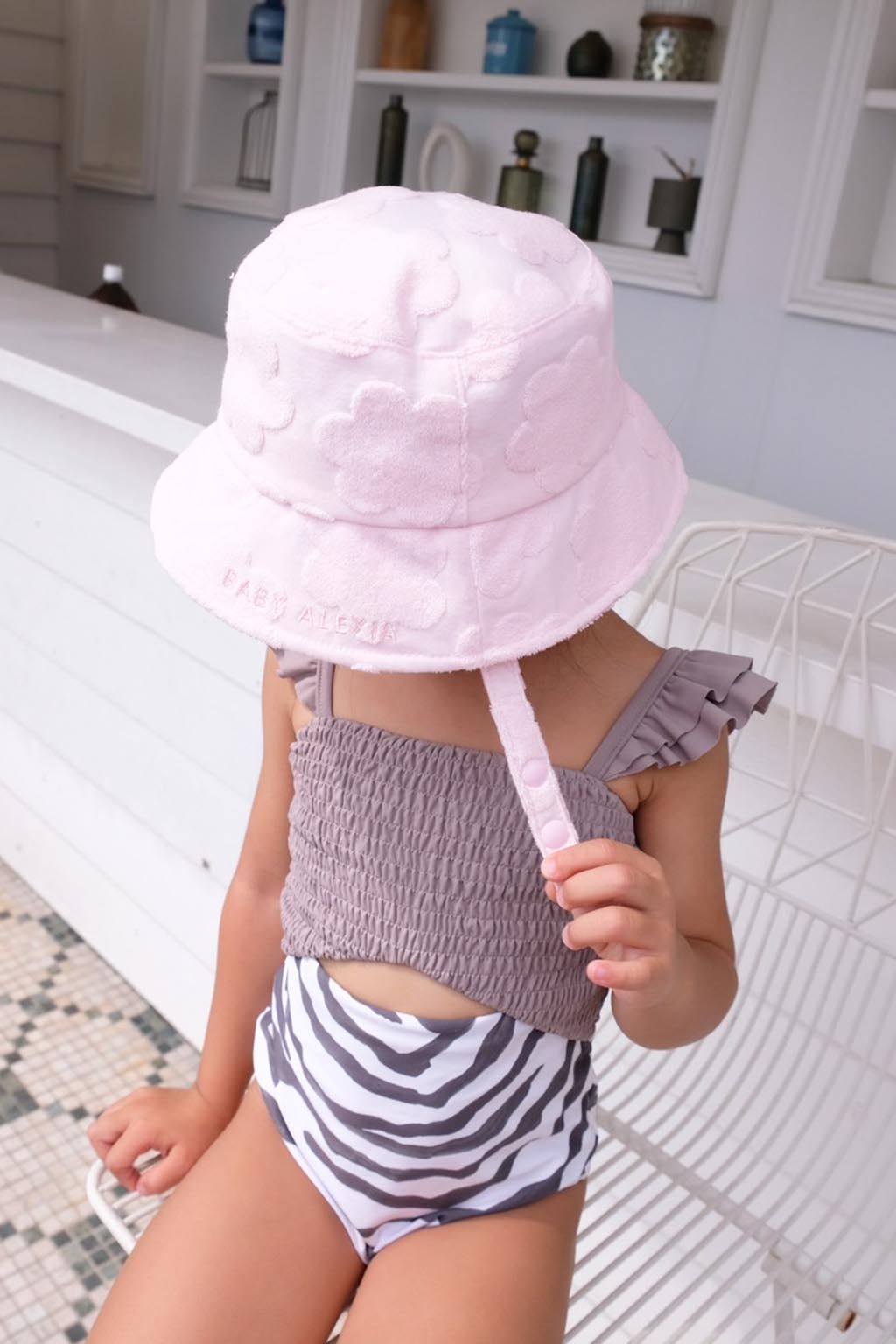 ALEXIA STAM Terry Cloth Bucket Hat 白-