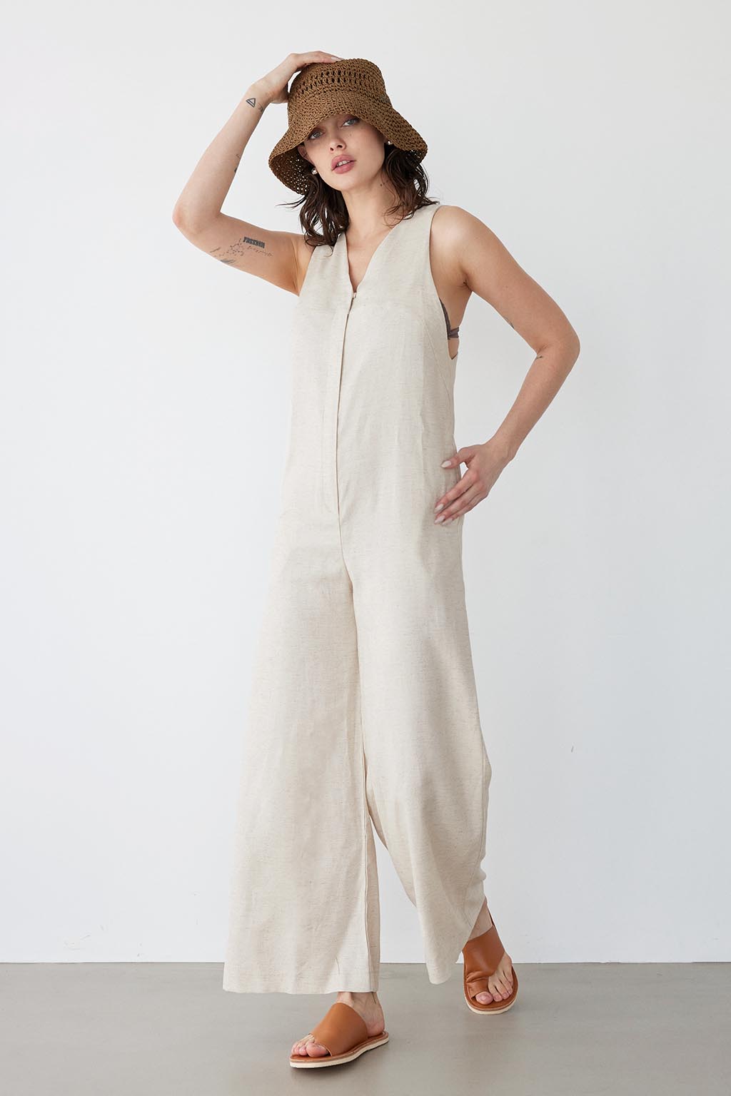 Twist Back Romper