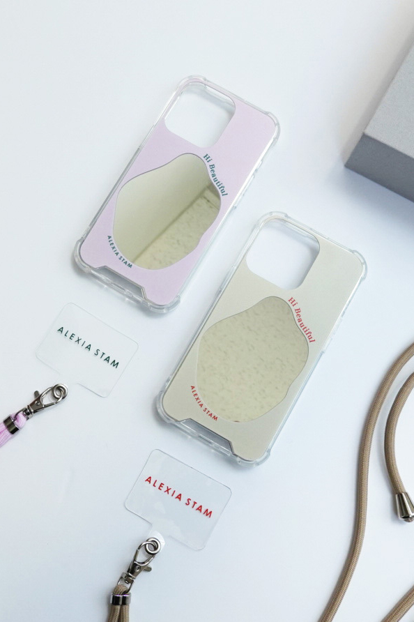 Mirror iPhone Case With Strap