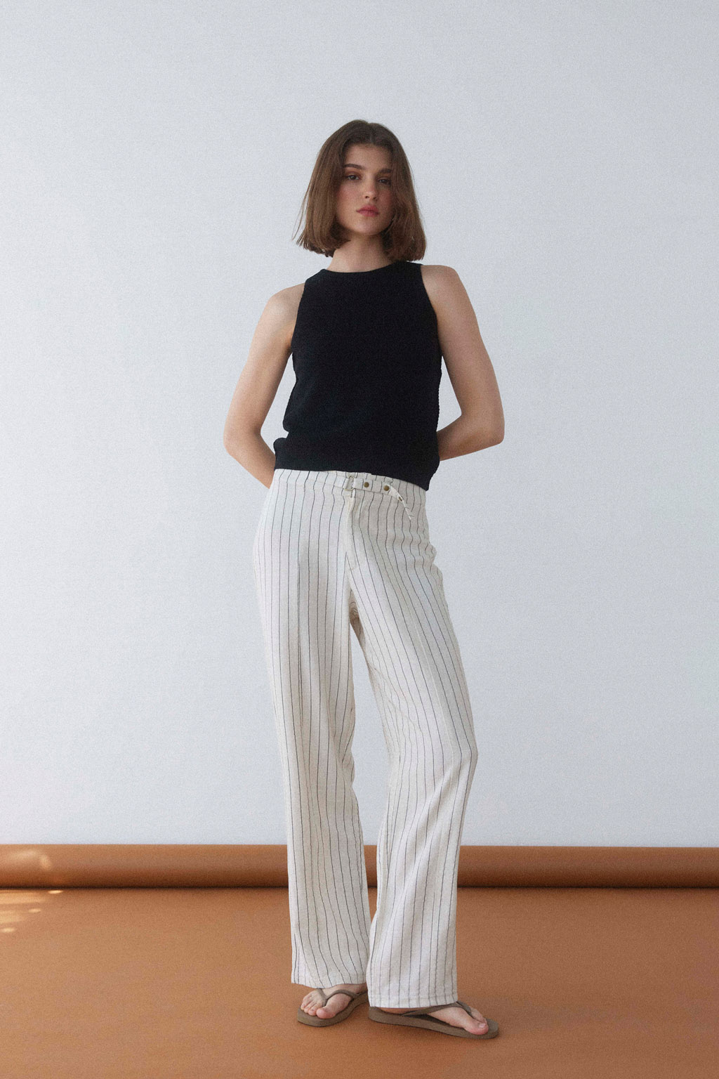 ＼半額SALE／ Pants Belted Stripe | STAM ALEXIA 水着・ラッシュガード