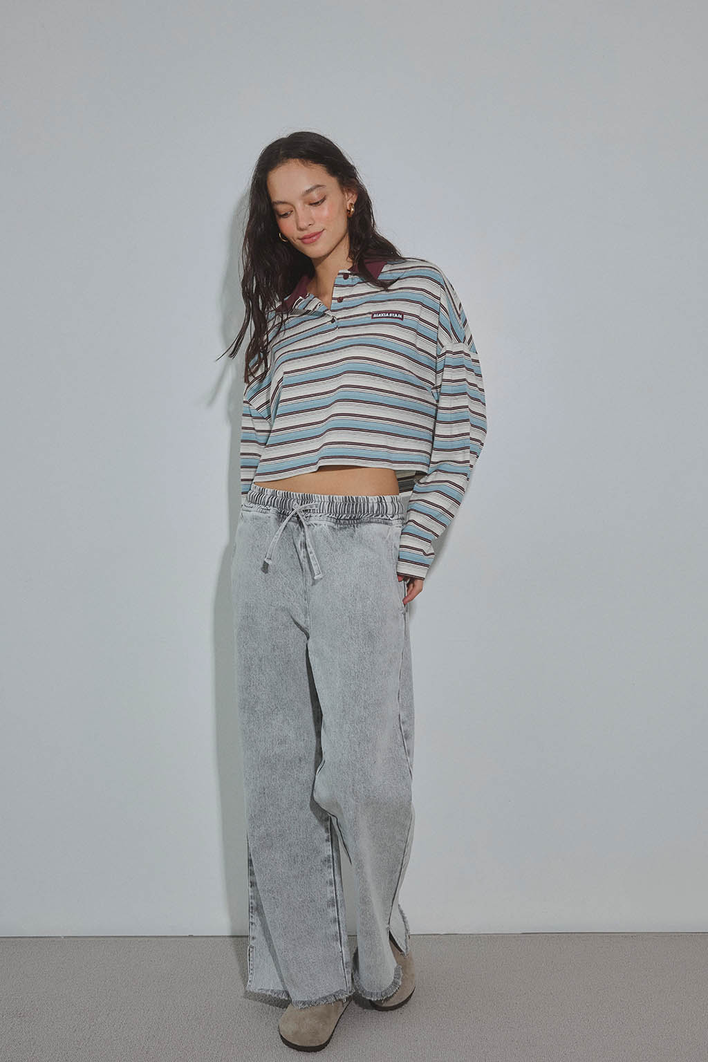 Easy Denim Pants | ALEXIA STAM