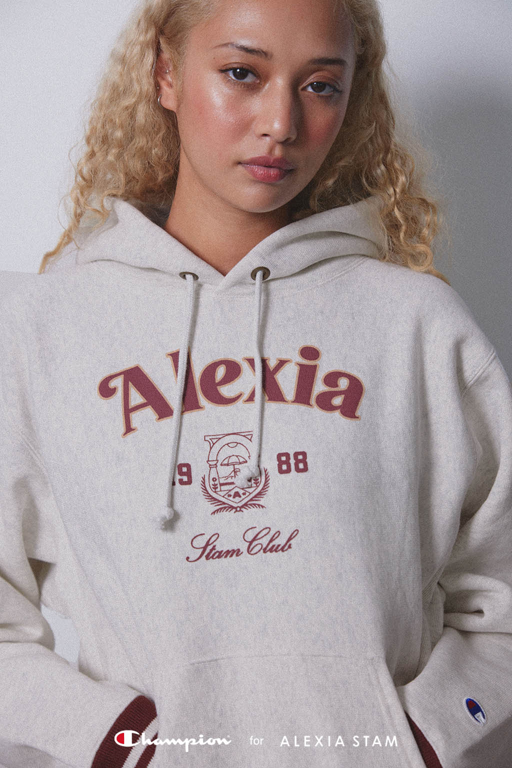 Champion for ALEXIA STAM] Hoodie | ALEXIA STAM