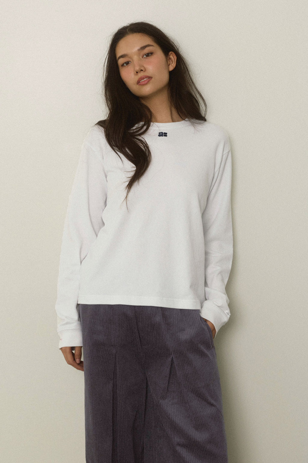Logo Long Sleeve Tee | ALEXIA STAM