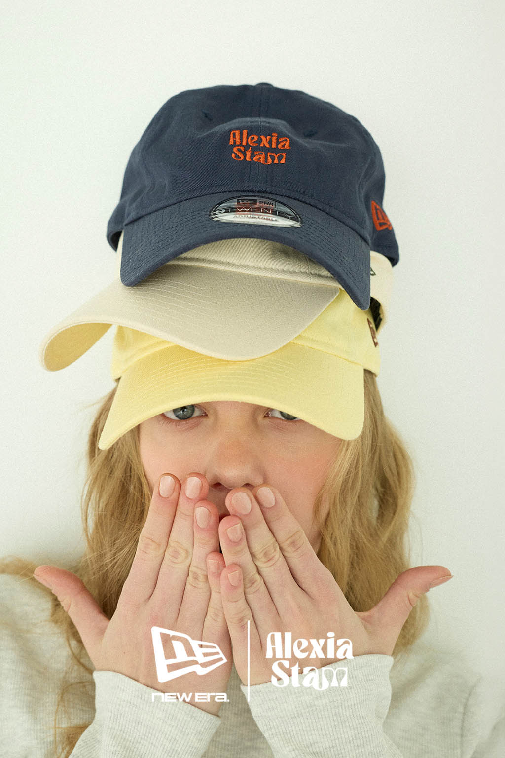 NEW ERA®︎ x ALEXIA STAM] 9TWENTY Logo Cap | ALEXIA STAM