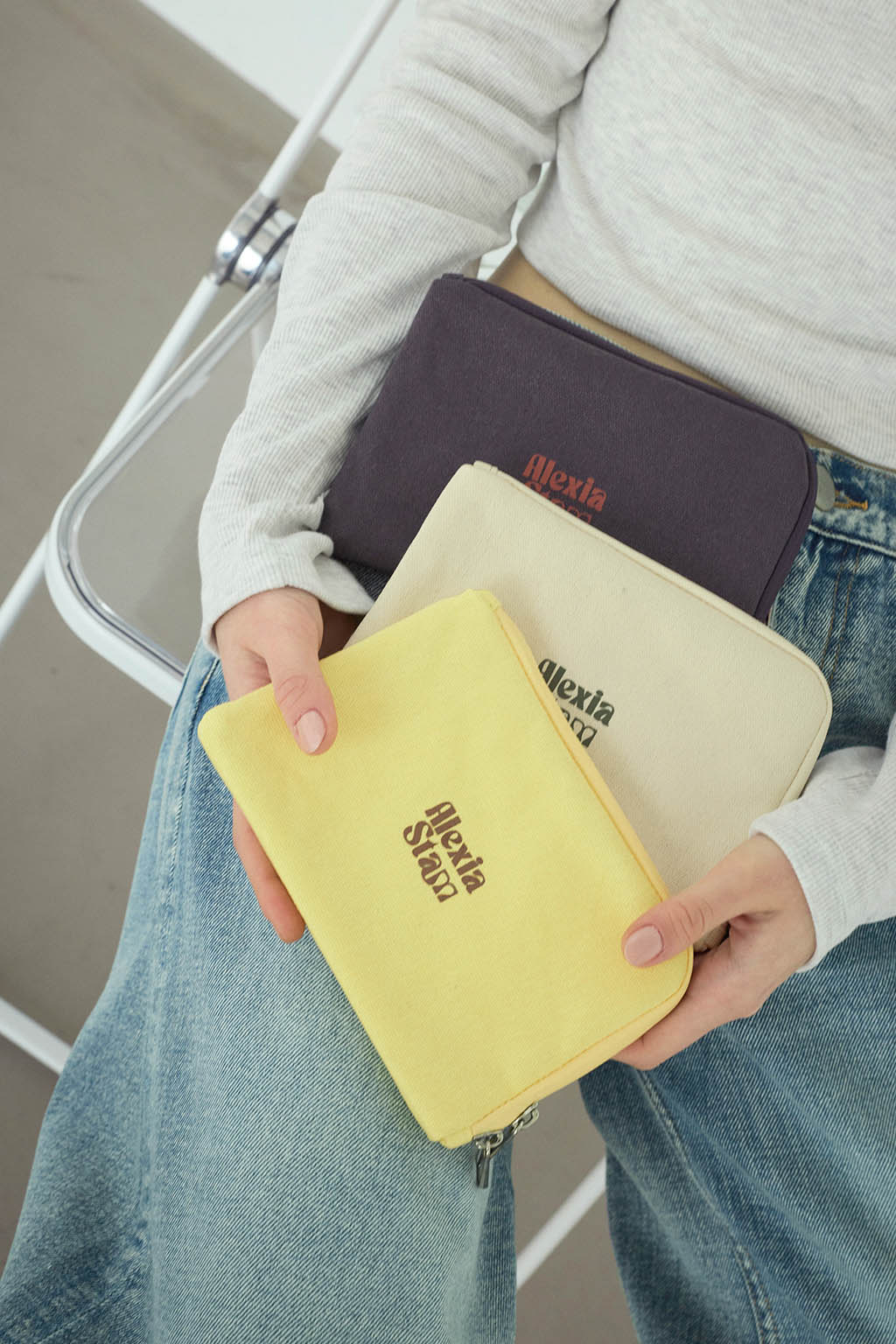 L-zip Pouch | ALEXIA STAM