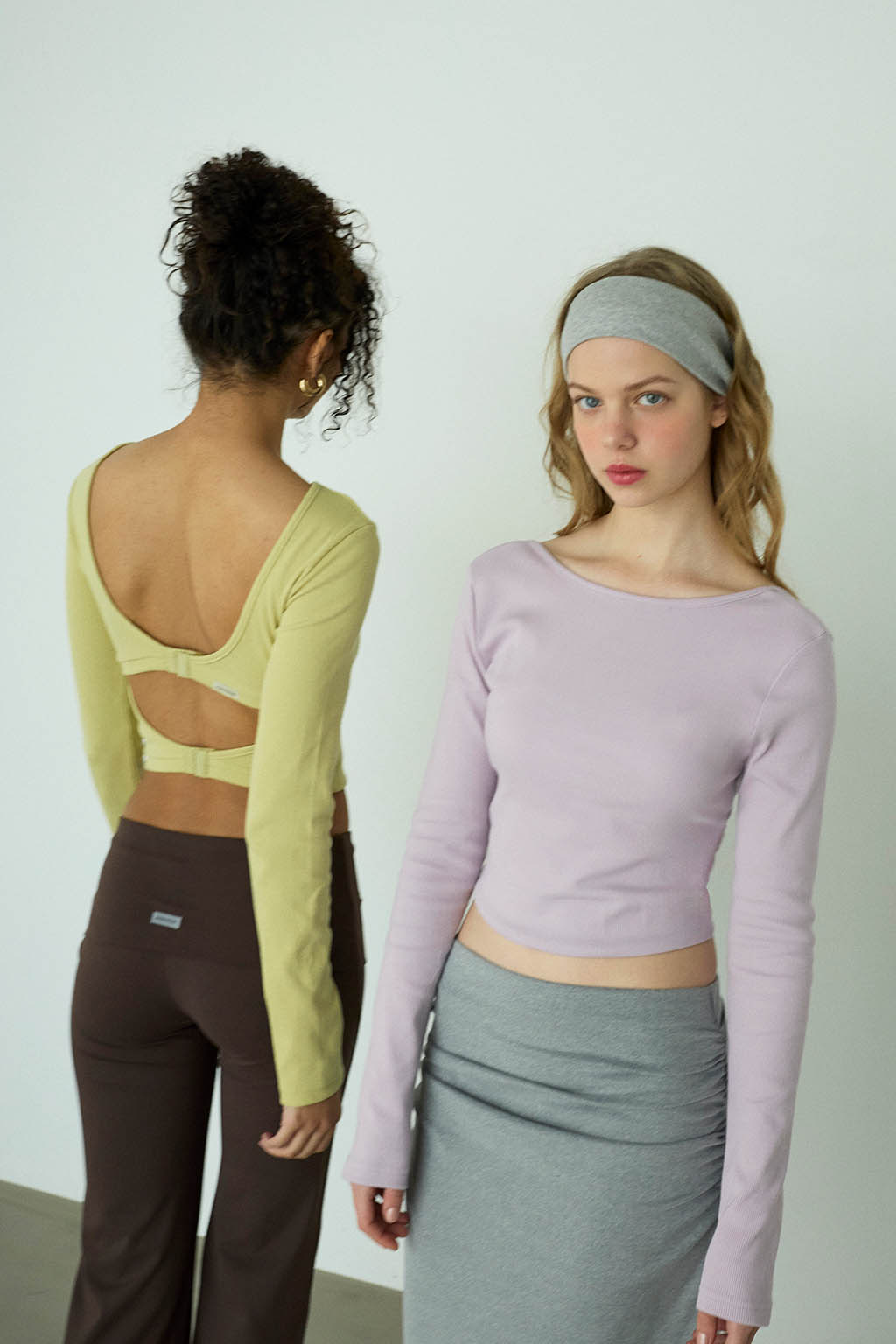 アリシアスタン　Wellness Back Adjuster Rib Top Wellness Back Adjuster Rib Top | ALEXIA STAM