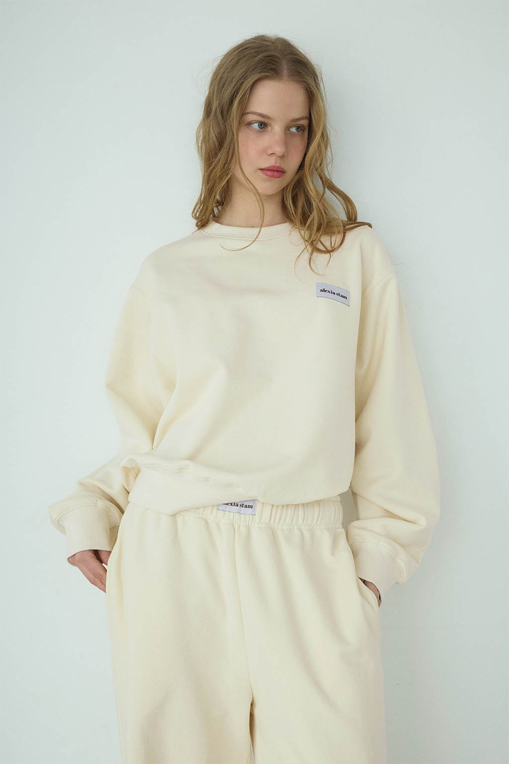 Logo Patch Sweatshirt | ALEXIA STAM