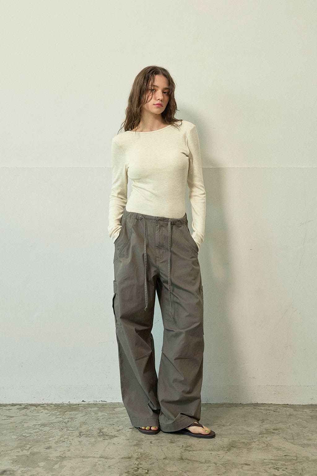 Double Tuck Cargo Pants | ALEXIA STAM